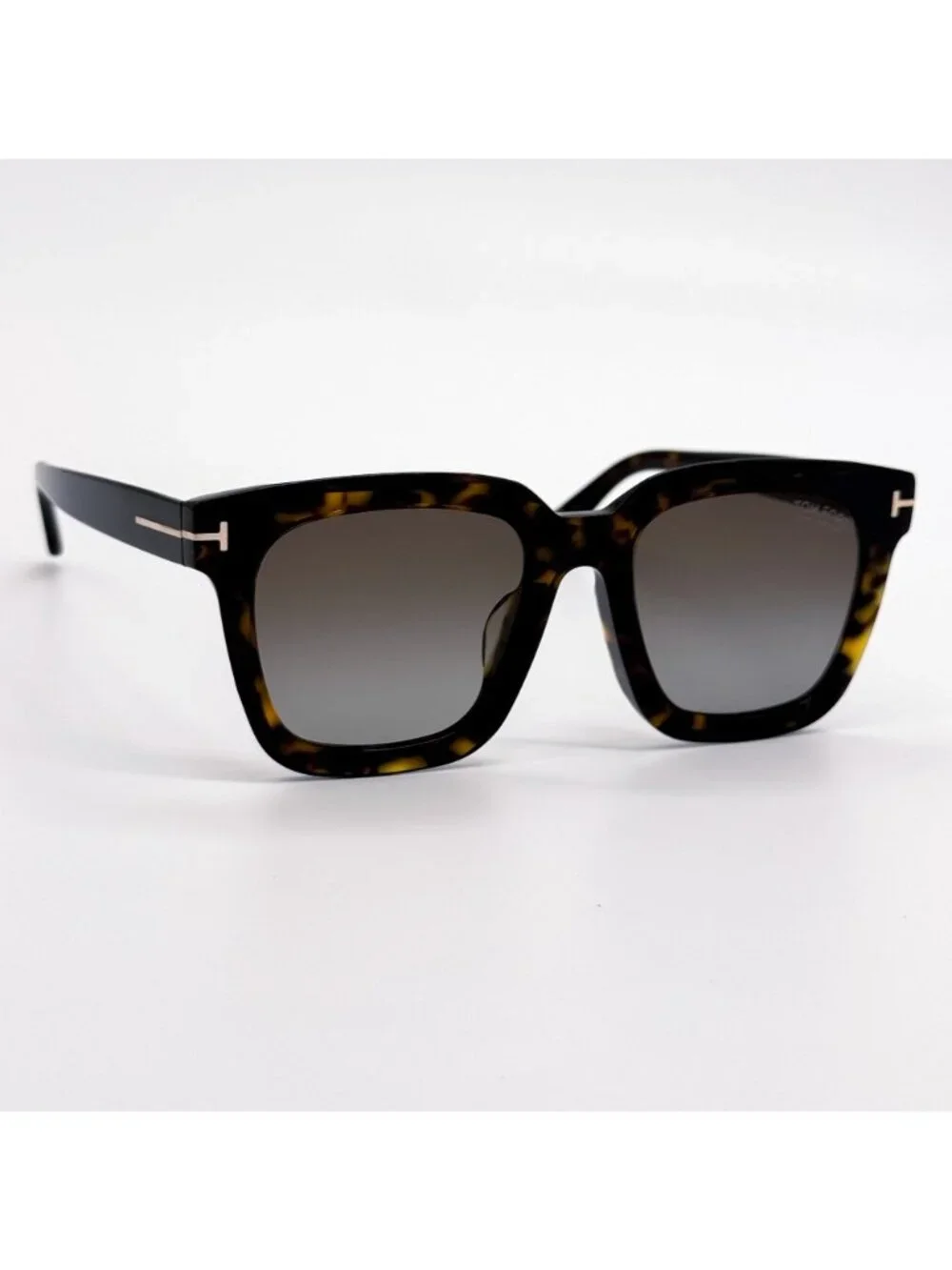 NEW TOM FORD SARI TF690F 52H POLARIZED HAVANA/BROWN WOMEN EYEWEAR FT0690/S